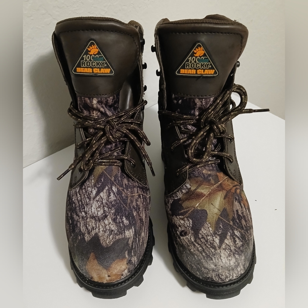 Kid's Rocky Bearclaw Camouflage Outdoor Boots‎